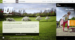 Desktop Screenshot of lot.fr